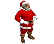 Дед Мороз (Санта Клаус) 3d модели